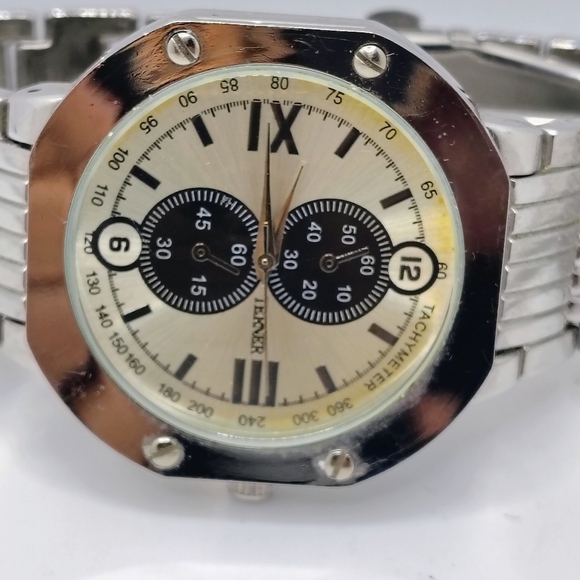 TERNER TACHYMETER CHRONAGRAPH MENS WATCH - Picture 2 of 9
